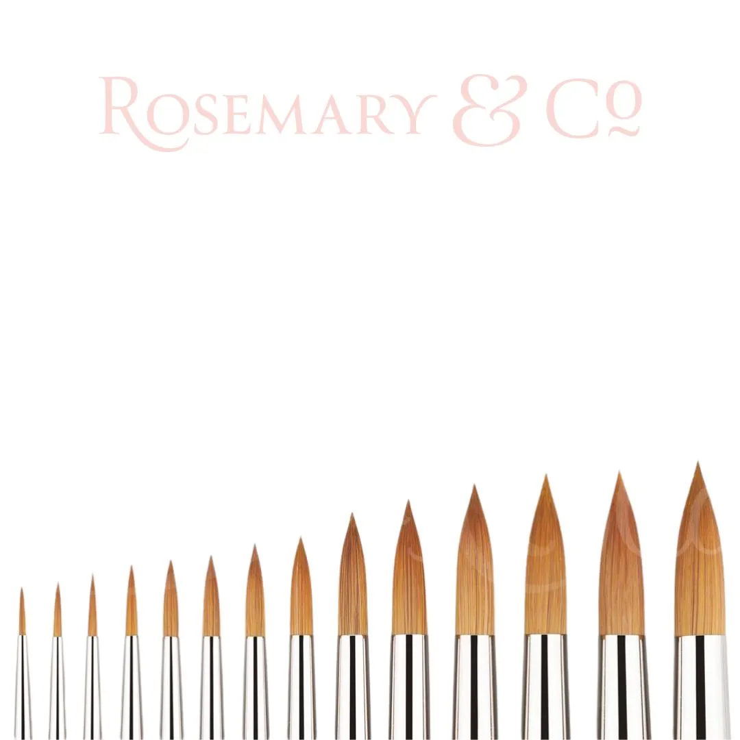 Series 401 Pointed Sable Mixture Short Handle