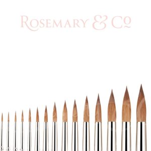 Series 99 Pointed Round Sable Long Handle Size 6