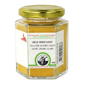 SP.053 Yellow Ochre Light Pigment 90gr - Old Holland