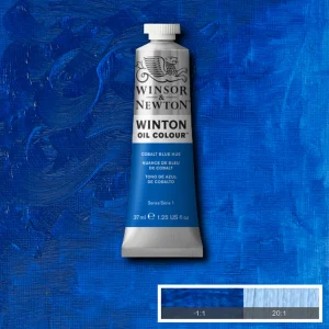 W&N Winton Oil - Cobalt Light Blue Hue