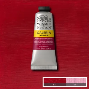 W&N Galeria Acrylic - Permanent Alizarin Crimson 60ml