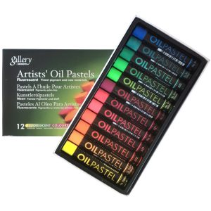 Mungyo 12PC Oil Pastel Fluorescents