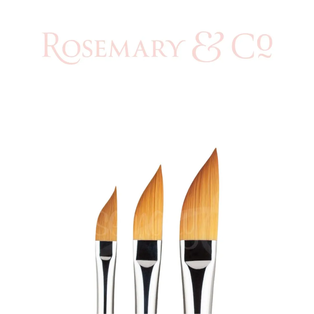 Series 311 Dagger Golden Synthetic Brush Short Handle