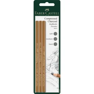 Faber Castell Pitt Compressed Charcoal Pencils