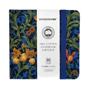 Potentate Watercolour Handbook 12x12cm Hot Press 300gsm