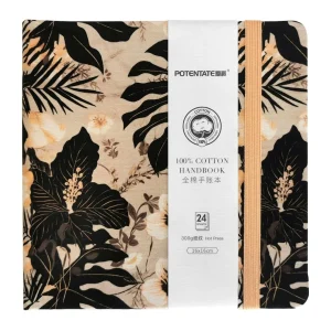 Potentate Watercolour Handbook 16x16cm Hot Press 300gsm