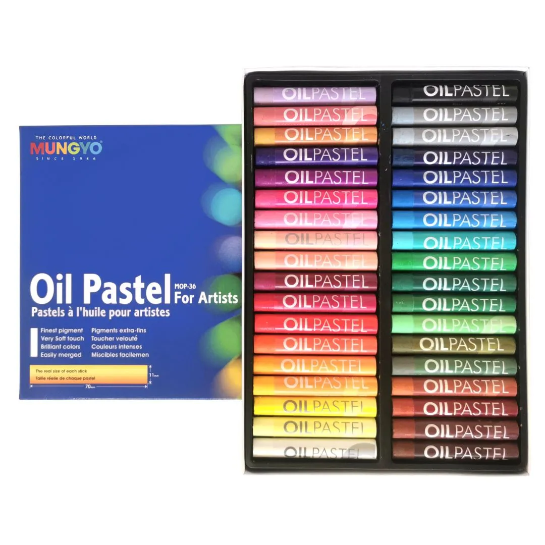 Mungyo Oil Pastels - 36 Piece Set