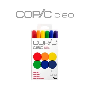 Copic Ciao Primary Colours 6 Piece Set