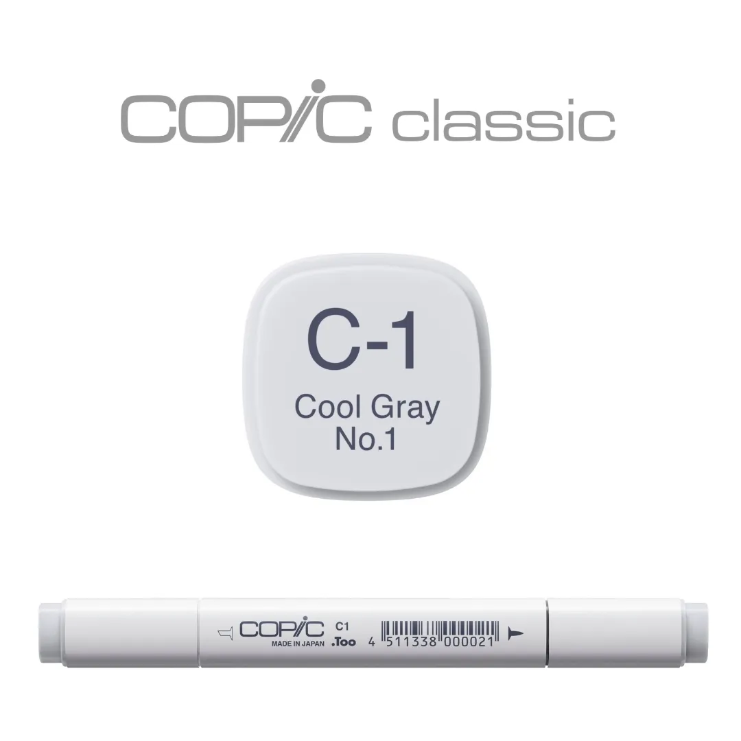 Copic Classic Cool Gray C1