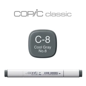 Copic Classic Cool Gray C8