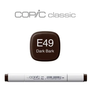 Copic Classic Dark Bark E49