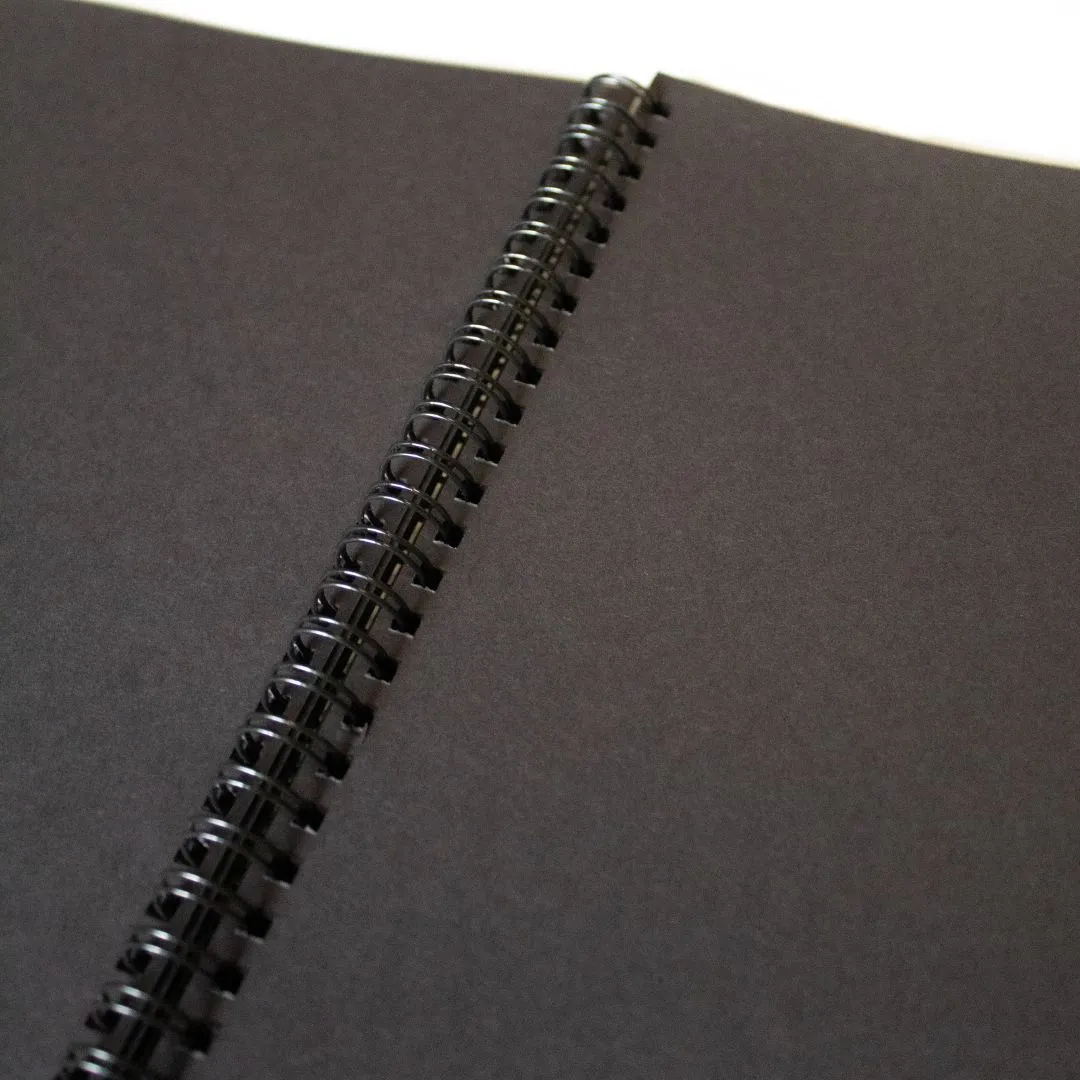 Pro Art Visual Diary 160gsm Black Board 25 Sheets