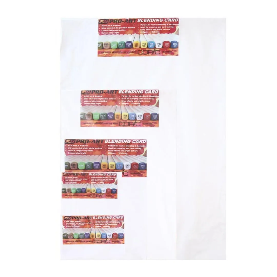 Pro-Art Blending Cards