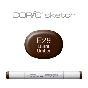 Copic Sketch Burnt Umber E29