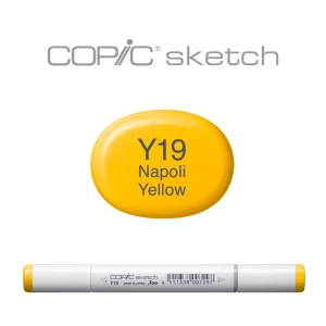 Copic Sketch Napoli Yellow Y19