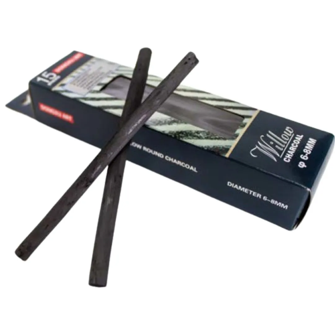 Willow Charcoal 6-8mm 15pcs