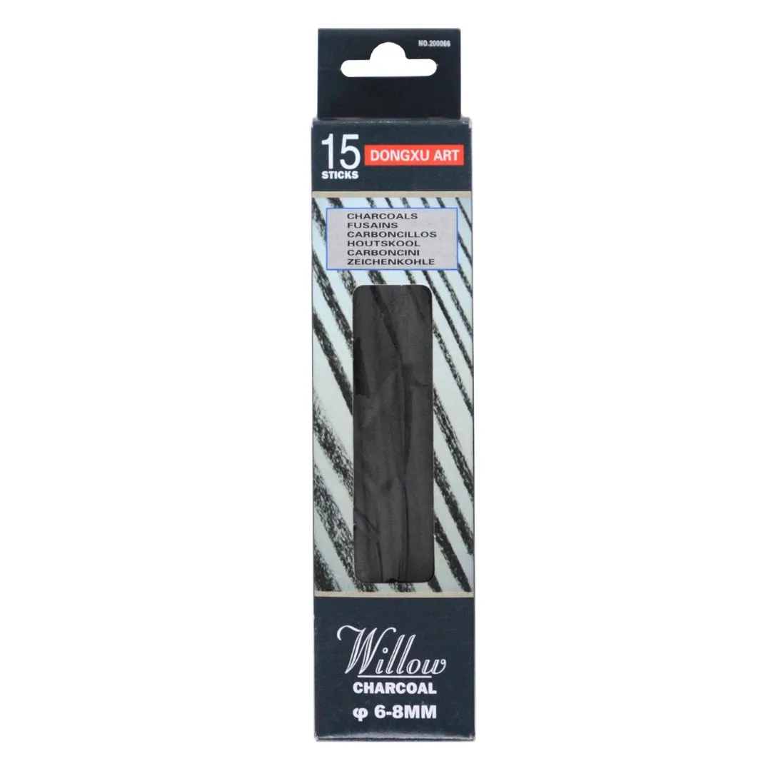 Willow Charcoal 6-8mm 15pcs