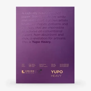 Yupo Paper Heavy Pads 9x12" 390gsm/144lb (10 Sheets)